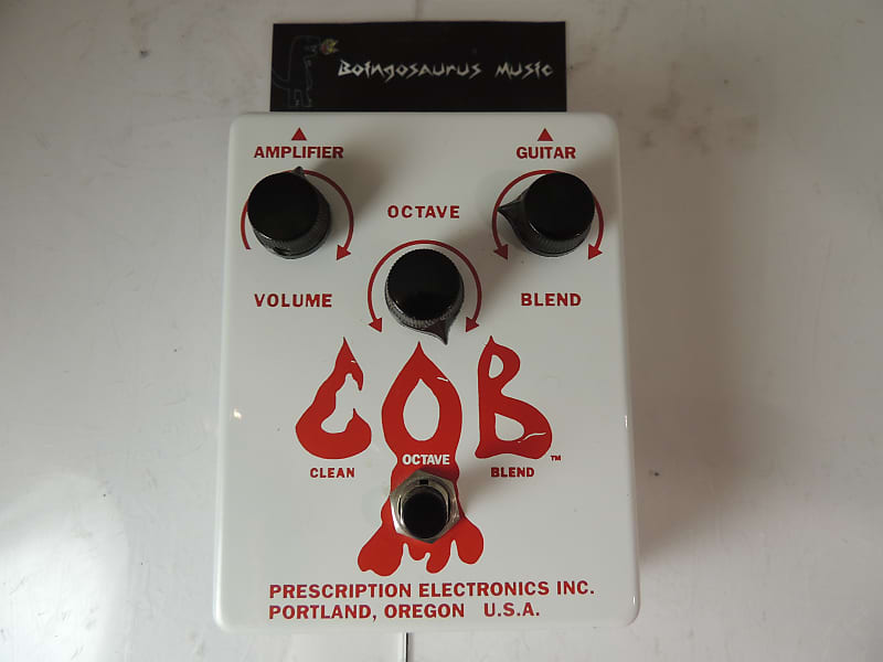 Original Prescription Electronics COB Octave Fuzz Effects Pedal Clean  Octave Blend