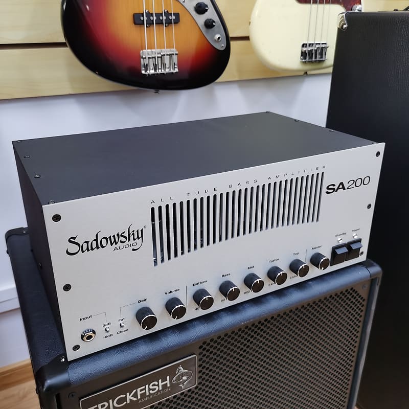 N.O.S Sadowsky Audio SA200 custom made all tube bass amp head limited run