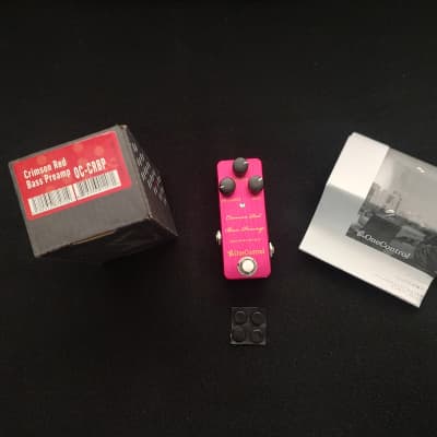 Reverb.com listing, price, conditions, and images for one-control-crimson-red-bass-preamp