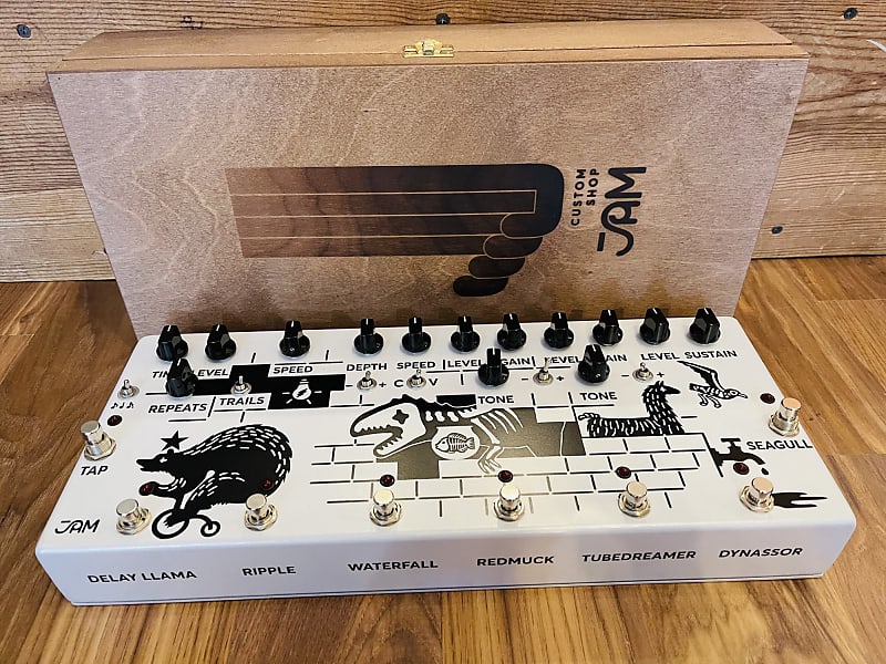 JAM Pedals Pink Flow Multi Effect Pedal Reverb