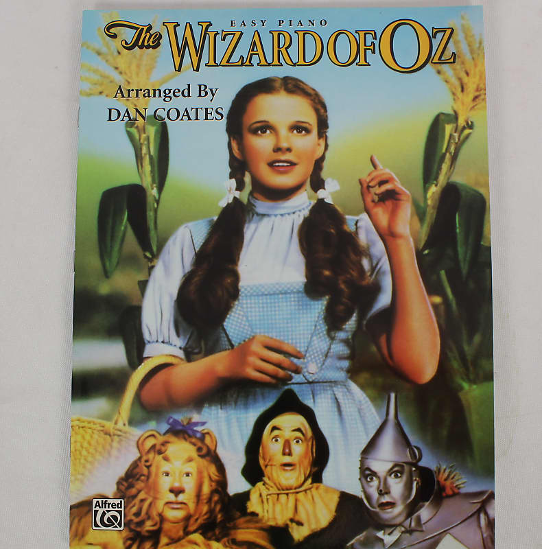 Alfred Music The Wizard of Oz Easy Piano Book Dan Coates Sheet Music Songs image 1