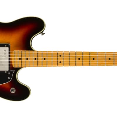 Squier Starcaster サンバースト Amazon.co.jp: Squier by Fender エレキギター Classic Vibe