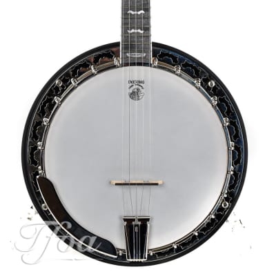 Deering White Lotus 5-String Lightweight Banjo image 1