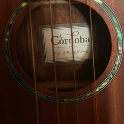 Cordoba Mini II Bass EB-E Acoustic-Electric Bass-Mint image 2