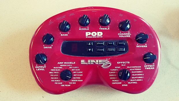 【セット販売】LINE6 POD version 2.0 専用フットスイッチ セット販売】LINE6 POD version 2.0 専用フットスイッチ