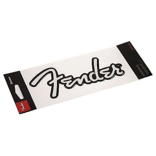 Fender Logo 3D Sticker 2016 image 1