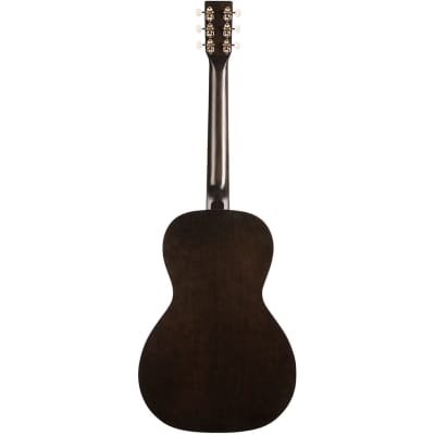 Art & Lutherie Roadhouse Parlor Acoustic Electric Guitar - Faded Black image 3