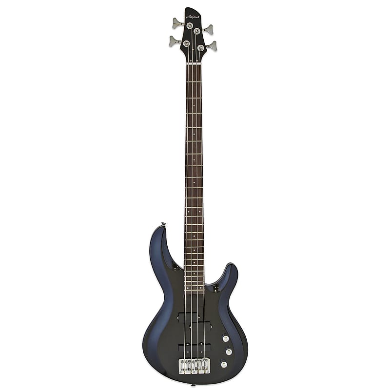 Aria Pro II Electric Bass Guitar Metallic Black Reverb