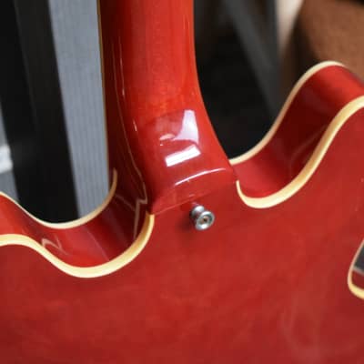 1991 Epiphone Casino Cherry Made in Japan Terada Factory, MIJ, Pre-Elitist image 16
