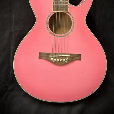 Daisy Rock Acoustic Single Cut - Pink image 4