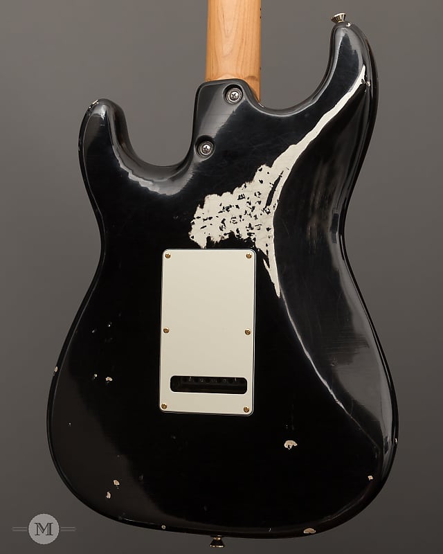 Tom Anderson Guitars - Icon Classic - Black over Olympic | Reverb