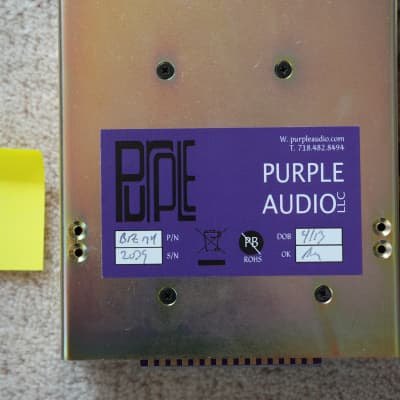 Purple Audio Biz Mk 500 Series Mic Preamp / Line Driver Module 2010s - Purple (1 of 2) image 7