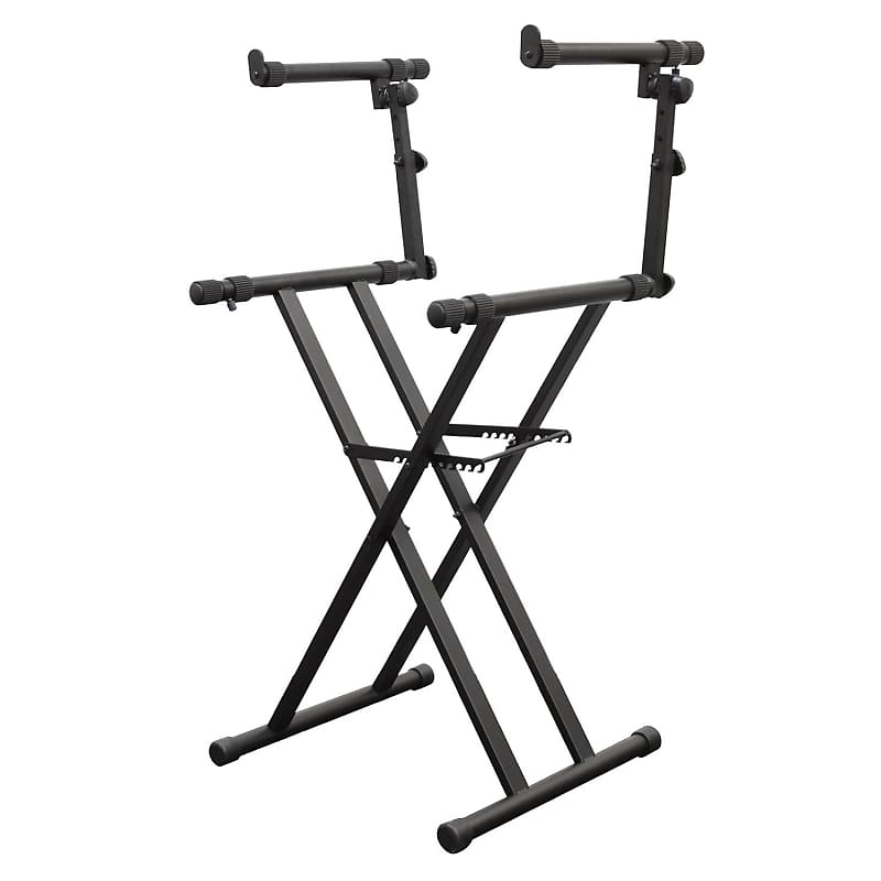 Ltbxs2 Two Tier XStand HeavyDuty Double Braced Dj Coffin / Reverb
