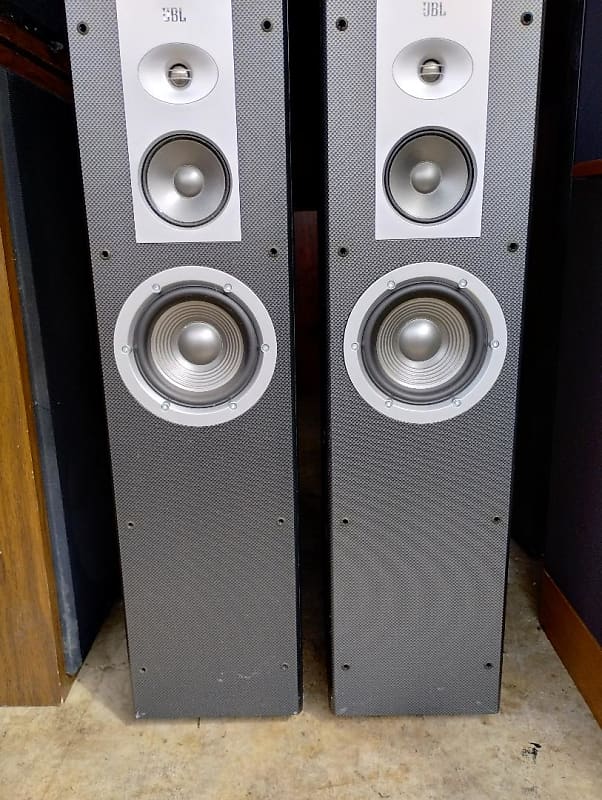 JBL Venue Stage speakers in good condition  A couple holes in the grills.  Minor blemishes. - 2000's image 1
