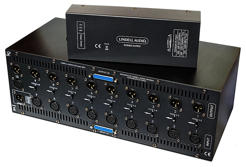Lindell Audio 510 Power Mk2 10-Space 500 Series Rack