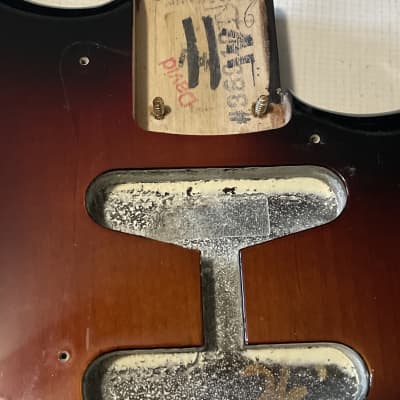 2013 Fender USA Stevie Ray Vaughan SRV Signature Stratocaster Guitar Body w/ Guard image 12