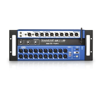Soundcraft Ui24R 24-Ch Digital Mixer/USB Wireless Control Multi-Track Recorder image 1