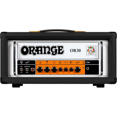 Orange OR30 30 Watt Tube Guitar Amplifier Head - Black for sale