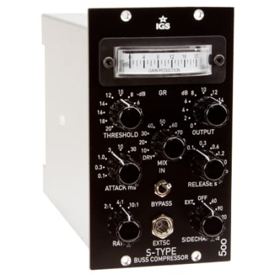 IGS Audio S-Type 500 VU - Stereo VCA compressor imagen 3