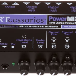 ART PowerMIX III 3-channel Stereo Line Mixer image 8
