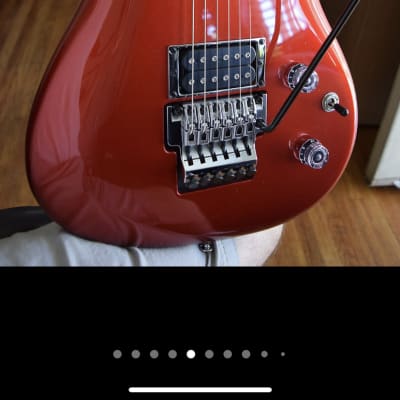 Ibanez JS24P-CA Joe Satriani Signature HH Electric Guitar Candy Apple Red image 1