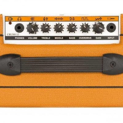 Orange Amplification Crush 12 12-Watt 1x6" Guitar Combo Amplifier Orange (BF23) image 7