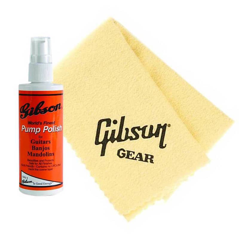 Gibson Guitar Polish + Cloth Combo Reverb