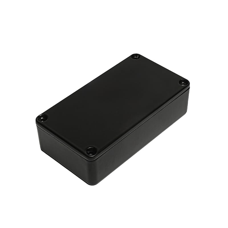 Solo 1590BBK Standard Black Pedal Enclosure Reverb