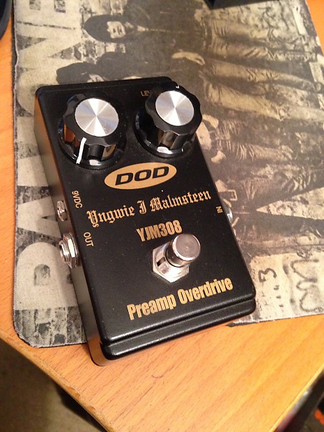 DOD YJM308 Preamp Overdrive イングヴェイ DOD YJM308 Yngwie J Malmsteen Preamp Overdrive - What To