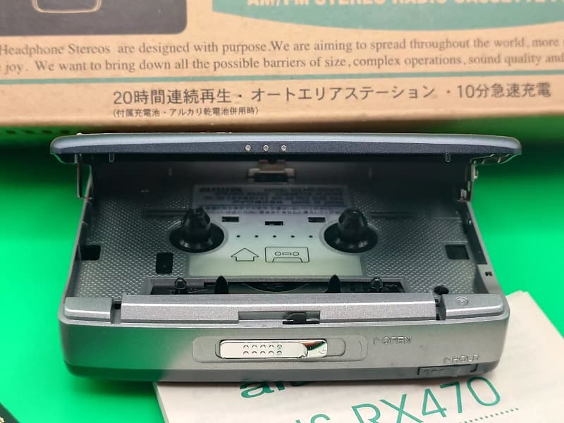 new head Speed Perfect Working Cassetteboy AIWA HS-rx470