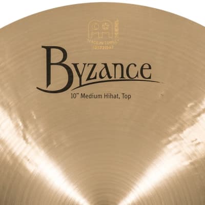 Meinl Byzance Traditional Mini Hi Hat Cymbals 10 image 10