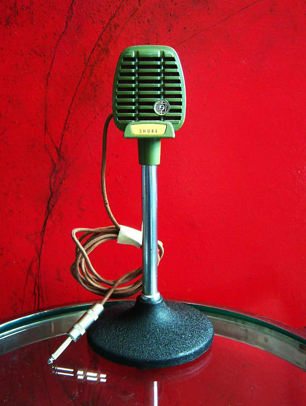 Vintage 1958 Shure 510C controlled reluctance microphone High | Reverb