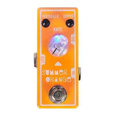 Tone City Summer Orange | Phaser mini effect pedal, True  bypass. New with Full Warranty! image 8