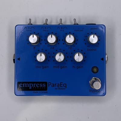 ギター empress ParaEq with boost Support - ParaEq – Empress Effects Inc.