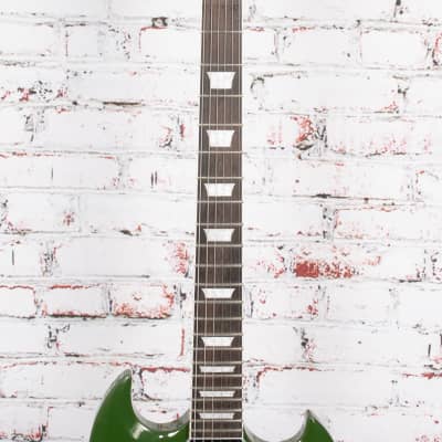 Firefly Classic FFLG Electric Guitar, Green x735S (USED) image 3