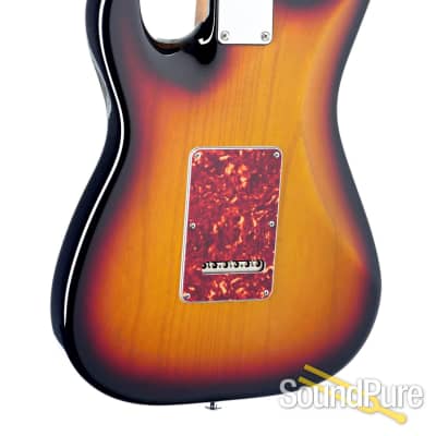 Suhr Classic S Paulownia Trans 3 Tone Burst Guitar #66833 image 2