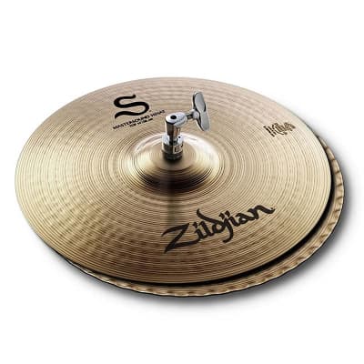 Zildjian 14" S Series Mastersound Hi-Hat Cymbal (Pair) S14MPR 642388314876 image 1