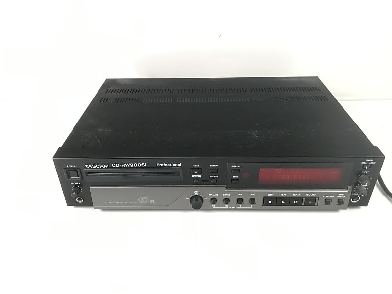 Tascam CD-RW900SL CD Rewritable Recorder Pro