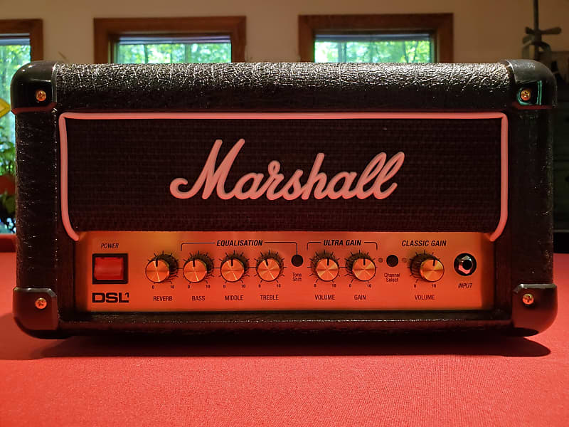 Marshall DSL1HR 1Watt Guitar Head with Reverb Reverb