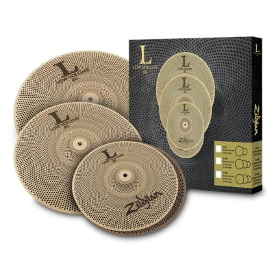 Zildjian LV468 Low Volume L80 14",  16", & 18" Cymbal Pack