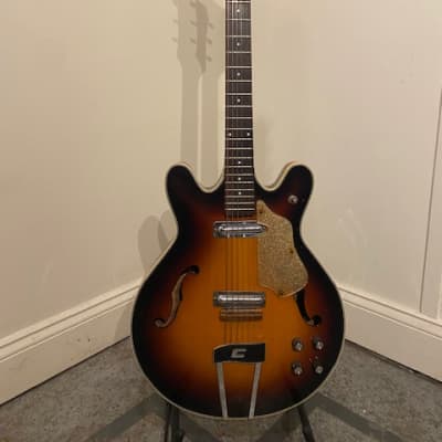 Coral by Danelectro Firefly 1960s sunburst for sale