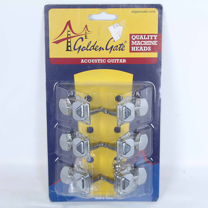 Golden Gate F2217 Classical Guitar Tuners for Acoustic Reverb