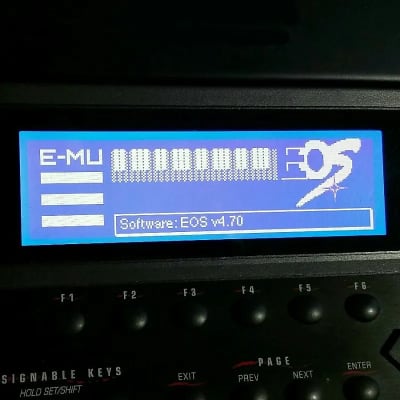 E-MU Systems E5000 Ultra, E4XT Ultra, e6400 Ultra, New Blue LCD