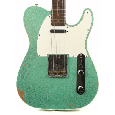 Fender Custom Shop '60s Telecaster Custom Seafoam Sparkle 2018 image 9