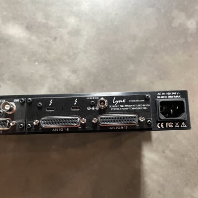 Lynx Aurora (n) TB3 24 Analog I/O + ADAT/AES I/O image 9