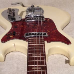 Vintage Kingston / Kawai SG Copy Guitar White MIJ Made In Japan image 11