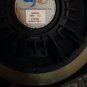 Faital 12pr300 Neo Speaker Bass 12 Inch Neo 600 Watts 4ohm 2015 Black image 2