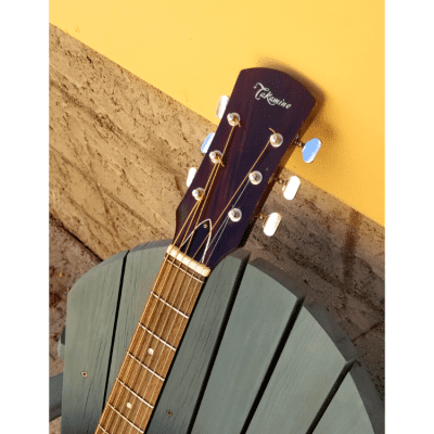 Takamine Model 180 Guitar Vintage 60s with Original Bag image 3