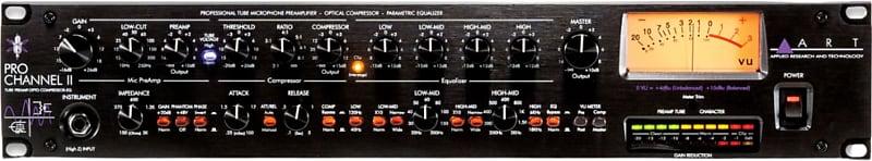 ART Pro Channel II Tube Channel Strip Audio Processor | Reverb