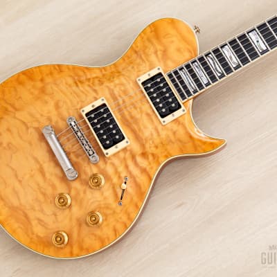 1990 Yamaha Weddington Custom Quilt Top Faded Burst w/ Case, Manual image 1